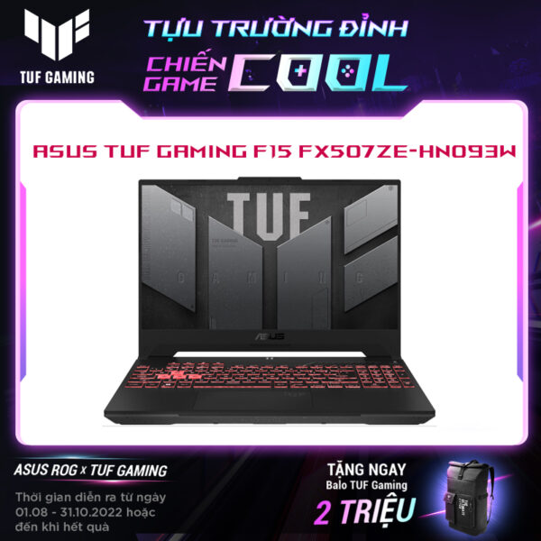 Laptop Asus TUF Gaming F15 FX507ZE-HN093W (12th Gen Intel Core  i7)