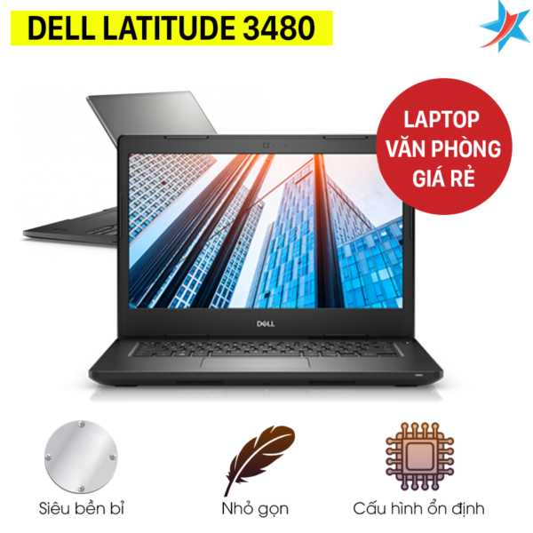 Laptop Cũ Dell Latitude 3480 - Intel Core i3