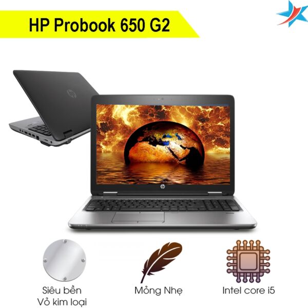 Laptop Cũ HP Probook 650 G2 - Intel Core i5 ✔