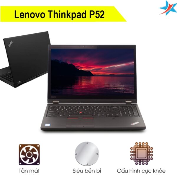 Lenovo Thinkpad P52 I7 8750H, 8850H/ 16GB/ 512GB/ 15.6" FHD