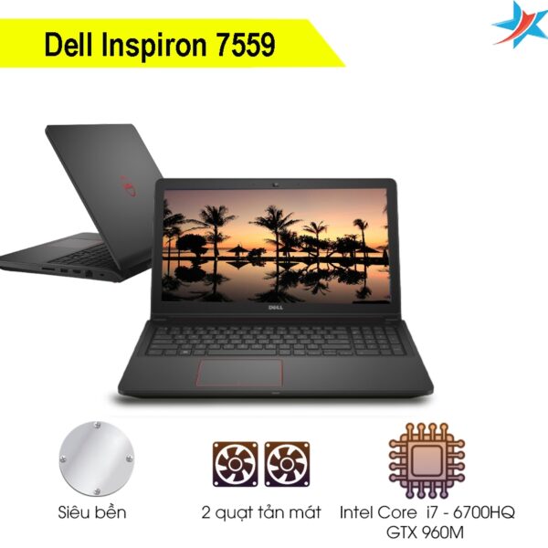 Laptop Gaming cũ Dell Inspiron 7559 - Intel Core i7