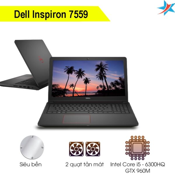 Laptop Gaming cũ Dell Inspiron 7559 - Intel Core i5