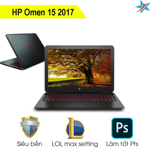 Laptop Gaming cũ HP Omen 15 2017 - Intel Core i7