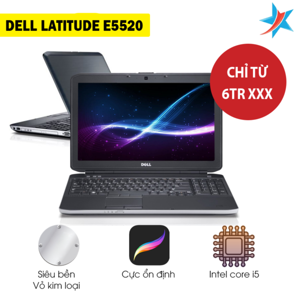 Laptop Cũ Dell Latitude E5520 - Intel Core i5 ✔️