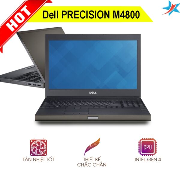 Dell Precision M4800 i7 4800MQ/ 8GB/ 256GB/ 15.6" FHD