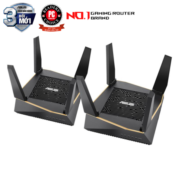 Router Wifi ASUS RT-AX92U (Chuẩn AX6100/Gaming Router wifi/Bộ đôi AIMESH/2PACK)
