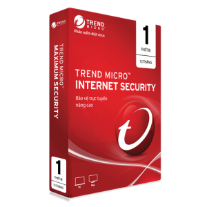 Phần mềm diệt virus bản quyền TREND MICRO TITANIUM INTERNET SECURITY 1 USER 1 YEAR