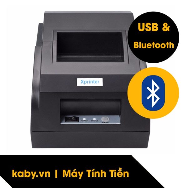 Máy in Bill/In hoá đơn XPRINTER XP-58IIL BT (USB/BLUETOOTH/giấy K57/Tự động cắt giấy)