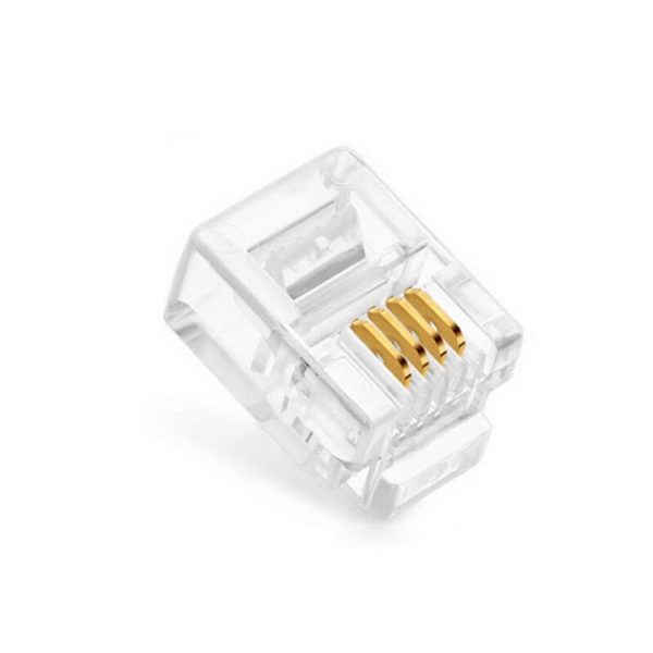 Connector RJ9 2 line 4 pin