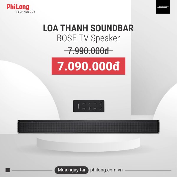 Loa thanh Soundbar Bose TV Speaker chính hãng