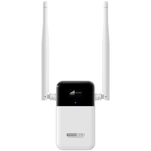Bộ Mở Rộng sóng Wifi Totolink EX1200L AC1200 (Màn hình OLED, LAN 100Mbps, 2 Ang-ten 5dBi)