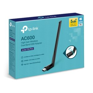 USB Thu Sóng Wifi TPLink Archer T2U Plus (2 Băng Tần AC600, 433 Mbps 5G + 200Mbps 2.4G)