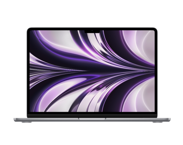 Macbook Air M2 2022 (MLXW3SA/A) (Apple M2, 8-Cores GPU, Ram 8GB, SSD 256GB, 13.6 Inch IPS Retina, Màu Space Gray) Hàng Chính Hãng