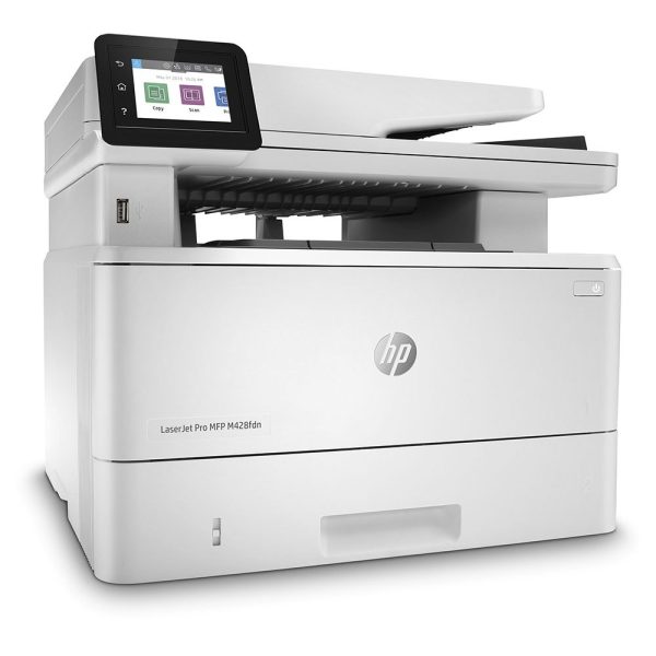 Máy in Laser HP PRO M428FDN (W1A29A) (In trắng đen 2 mặt tự động, có Scan, Photocopy, Fax, mạng Lan)