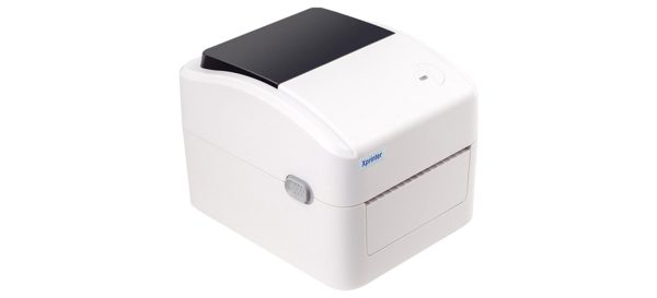 Máy in tem nhãn Xprinter XP-420B (USB, LAN, Khổ 110mm, Màu trắng)