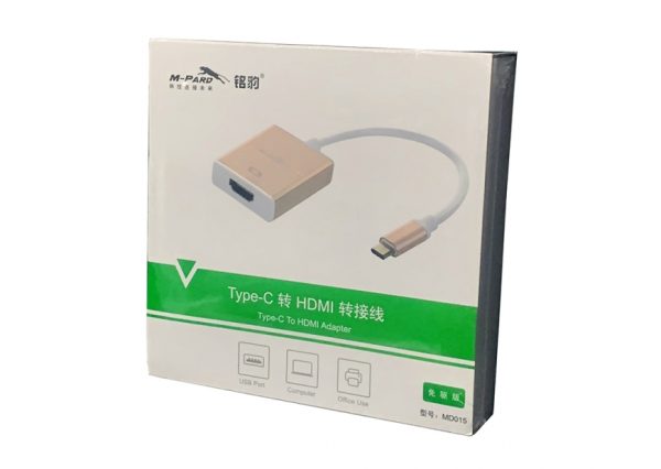 Đầu chuyển đổi USB-C TO HDMI M-PARD MD015 (USB-C dương, HDMI âm)
