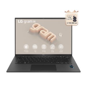 Laptop LG Gram 2023 14ZD90R-G.AX52A5 (i5-1340P, Ram 8GB, SSD 256GB, VGA Intel Iris Xe, Màn hình 14 inch WUXGA, Obsidian Black)