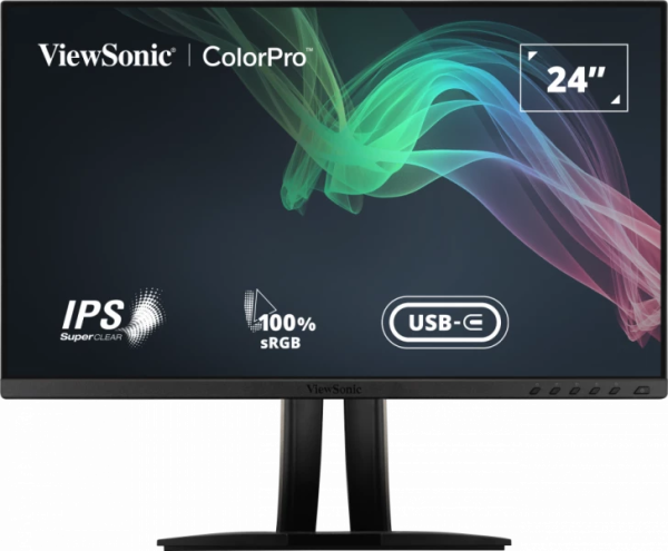 Màn Hình ViewSonic ColorPro 24inch VP2456 (Full HD, IPS, 60Hz, USBC, HDMI 1.4, DisplayPort 1.2)