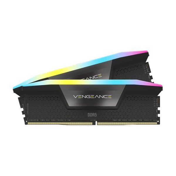 Ram Desktop DDR5 Corsair VENGEANCE RGB 32GB (2x16GB) 5600Mhz Black (CMH32GX5M2B5600C36K)
