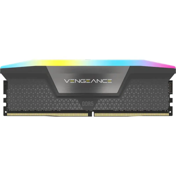 Ram Desktop DDR5 Corsair Vengeance RGB 32GB (1x32GB) 5600Mhz Black (CMH64GX5M2B5600C36 - 1 thanh)