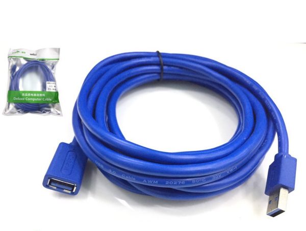 Cáp USB 3.0 nối dài 5m M-Pard MH-308, Màu xanh