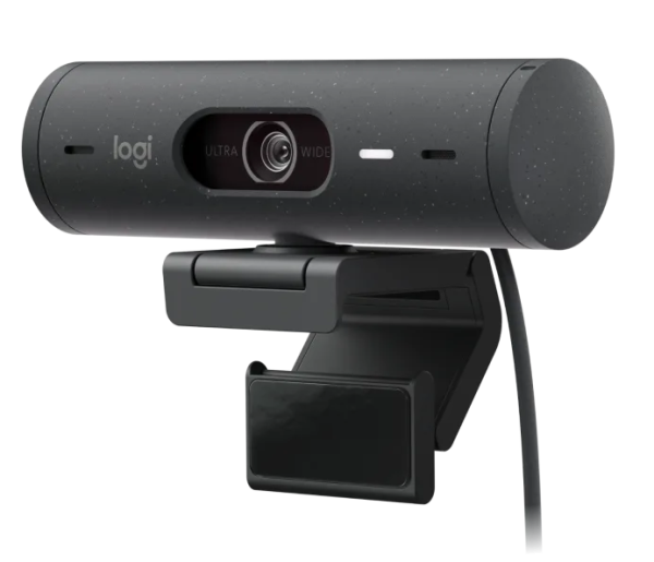 Webcam Logitech BRIO 500 1080p Full HD - Màu đen (960-001423)