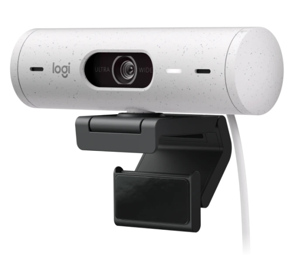 Webcam Logitech BRIO 500 1080p Full HD - Màu trắng (960-001429)