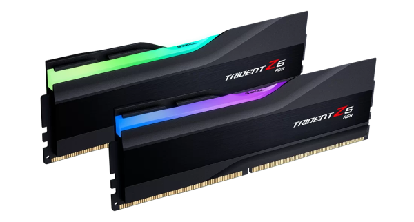 RAM Desktop DDR5 32GB (2x16GB) 6000Mhz G.Skill Trident Z5 RGB Black (F5-6000J4040F16GX2-TZ5RK)