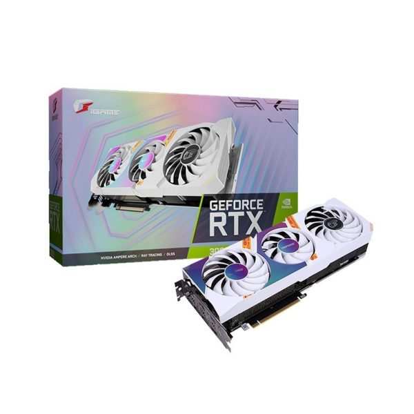 Card màn hình VGA Colorful iGame RTX 3060 Ultra White OC 12G L-V