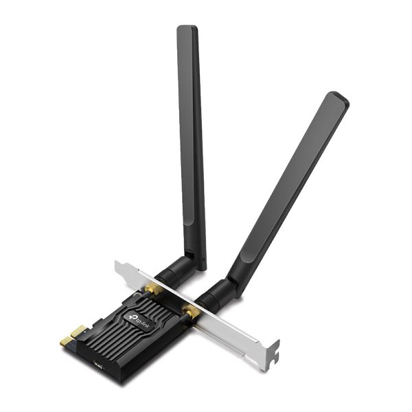 Card mạng không dây PCIe TP-Link Archer TX20E (Wi-Fi 6, Chuẩn AX1800, 2 băng tần, Bluetooth 5.2, 2 Ăng-ten)