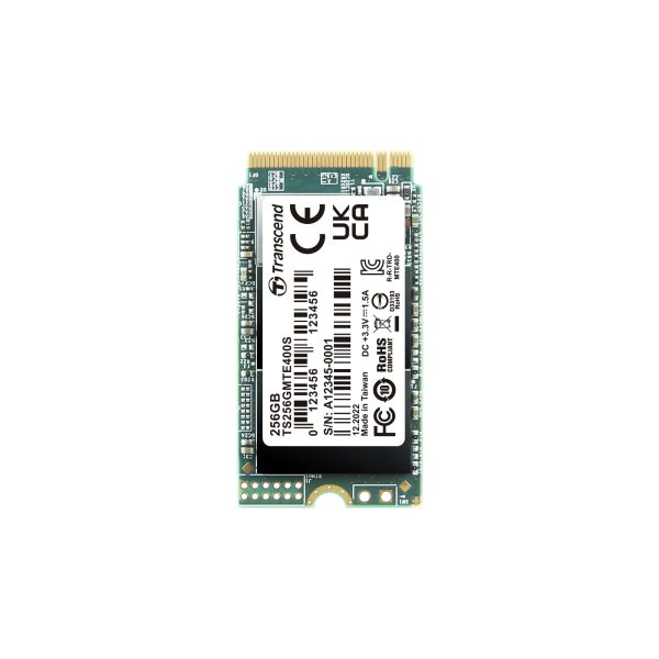 Ổ cứng SSD Transcend 400S 256GB M.2 2242 NVMe PCIe Gen3x4 (TS256GMTE400S)