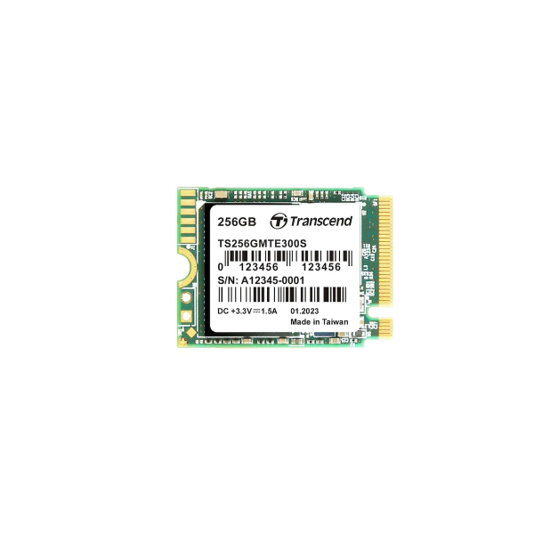 Ổ cứng SSD Transcend 300S 256GB M.2 2230 NVMe PCIe Gen3x4 (TS256GMTE300S)