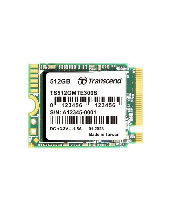 Ổ cứng SSD Transcend 300S 512GB M.2 2230 NVMe PCIe Gen3x4 (TS512GMTE300S)
