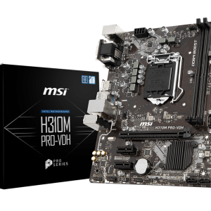Mainboard MSI H310M PRO-VDH (LGA 1151v2, 2 x DDR4, HDMI, VGA, DVI)