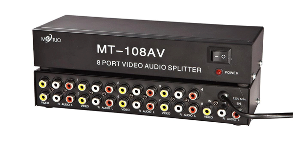 Bộ chuyển tín hiệu 8 port AV MT-108AV
