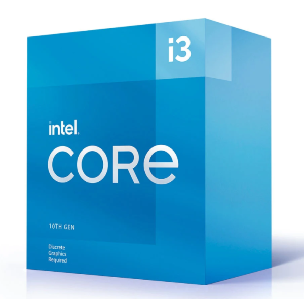 CPU INTEL CORE i3 10105F (3.7Ghz, 4C/8T, 6MB, LGA1200, No GPU)