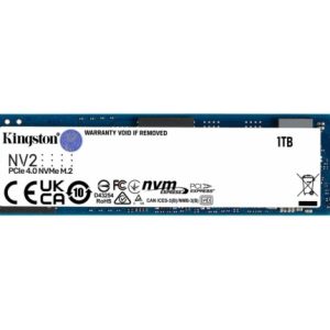 SSD Kingston 1TB NV2 M.2 2280 NVMe PCIe Gen 4.0 x 4 (SNV2S/1000G)