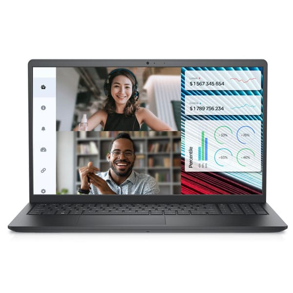 Laptop Dell Vostro 3520 (V5I3614W1) (Intel Core i3 - 1215U, RAM 8GB, 256GB SSD, Intel UHD Graphics, Màn Hình 15.6inch FHD, Office Home Student 2021)