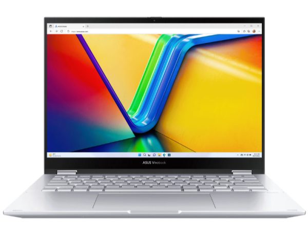 Laptop Asus Vivobook S 14 Flip TP3402VA-LZ031W (Intel Core i5-13500H, Ram 16GB, SSD 512GB, màn hình 14.0inch WUXGA Cảm ứng, Win 11 bản quyền, màu bạc)