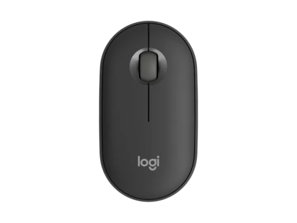 Chuột không dây Logitech Pebble 2 M350s Tonal Graphite, Bluetooth, 3 thiết bị, 4000 DPI, Silent Touch (910-006988)