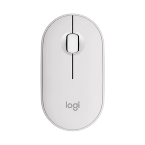 Chuột không dây Logitech Pebble 2 M350s Tonal White, Bluetooth, 3 thiết bị, 4000 DPI, Silent Touch (910-006986)