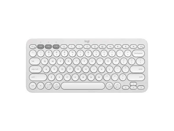 Bàn phím không dây Bluetooth Logitech Pebble Keys 2 K380s, Tonal White (920-011754)