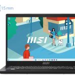 Laptop MSI Modern 15 B12M-628VN (Intel Core i5-1235U, Ram 16GB, SSD 512GB, màn hình 15.6 inch FHD, Win 11 bản quyền, màu đen, chính hãng, bảo hành 24 tháng)