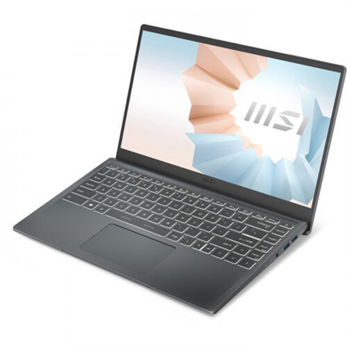 Laptop MSI Modern 15 A11M-1024VN (CPU Intel i5-1155G7, Ram 8GB, SSD 512GB, Vga Intel Iris Xe Graphics, 15.6 inch FHD, Win 10, màu xám, nặng 1.6kg)