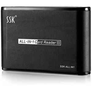 Đầu đọc thẻ nhớ SSK SCRM025 (USB 2.0, đọc thẻ MicroSDHC, SDXC, SDHC, CF)