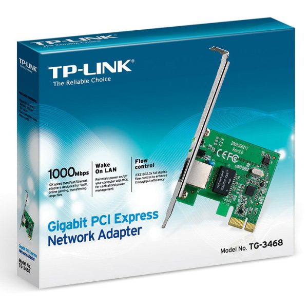 Card mạng/NETWORK CARD GIGABIT PCI EXPRESS TP-Link TG3468