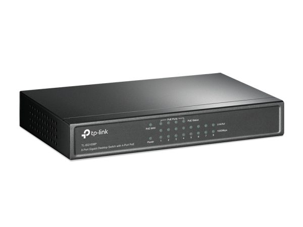 Switch Desktop TP-Link 8-Port Gigabit with 4-Port PoE (TL-SG1008P)