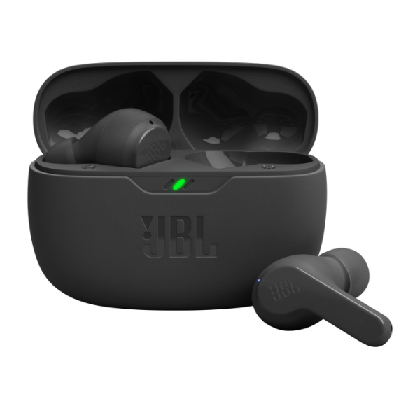 Tai nghe True Wireless JBL Wave Beam Black (Bluetooth 5.2, IP54, Pin 8 giờ)