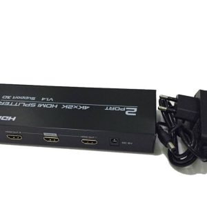 Bộ chia cổng HDMI từ 1 ra 2 FJGEAR HD-4K-102 (1 in 2 out, HDMI 11.4/4K/3D)