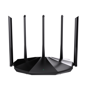 Router WiFi Tenda TX2 Pro (WiFi 6, 2 băng tần, AX1500Mbps, 5 Ăng-ten, 1x WAN + 3x LAN Gigabit, MU-MIMO)